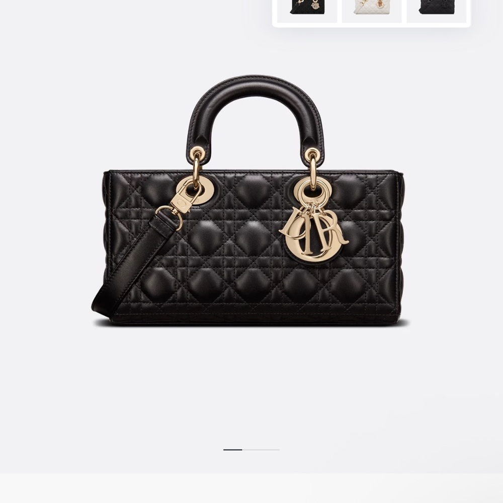 Medium Lady D-Joy Bag
Black Cannage Lambskin